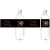 30pcs Custom 30 40 50 60 70th Birthday Party Bottle Sticker with Personalised Face Photo  for Adult Birthday Party Decorations
