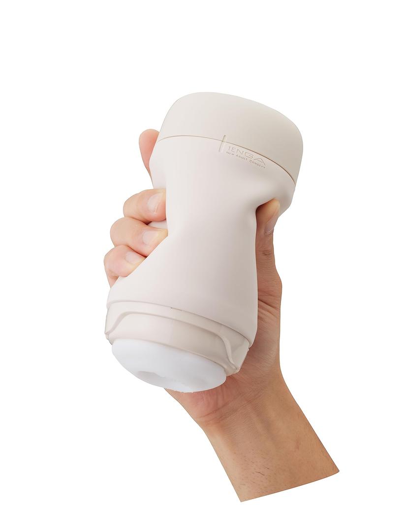 TENGA PUFFY Latte Smooth Repeatable Includes Mini Lotion Brown, Thick, Waves, Type,