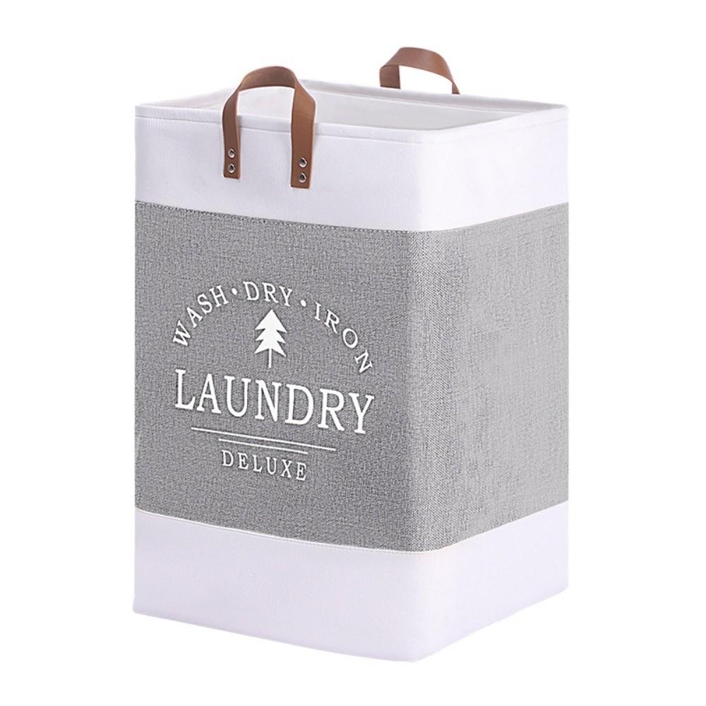 Large Capacity Dirty Clothes Basket Fabric Folding Storage Basket Laundry Basket Laundry Room