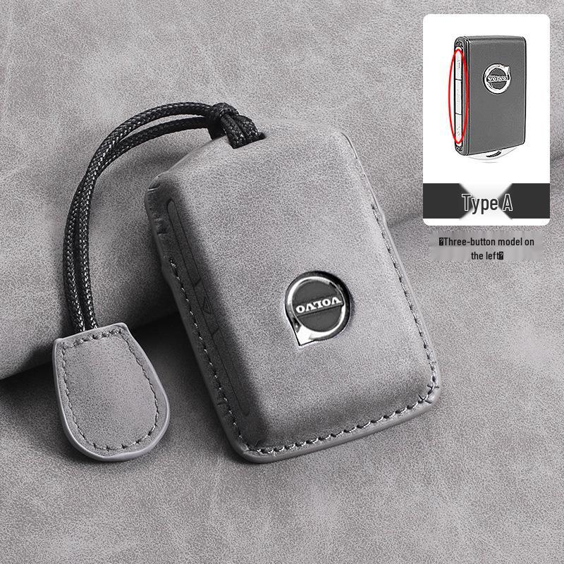 Volvo Key Case for XC60, S90, S60, XC90, V40, V90, S60L, XC40 - New Car Key Bag