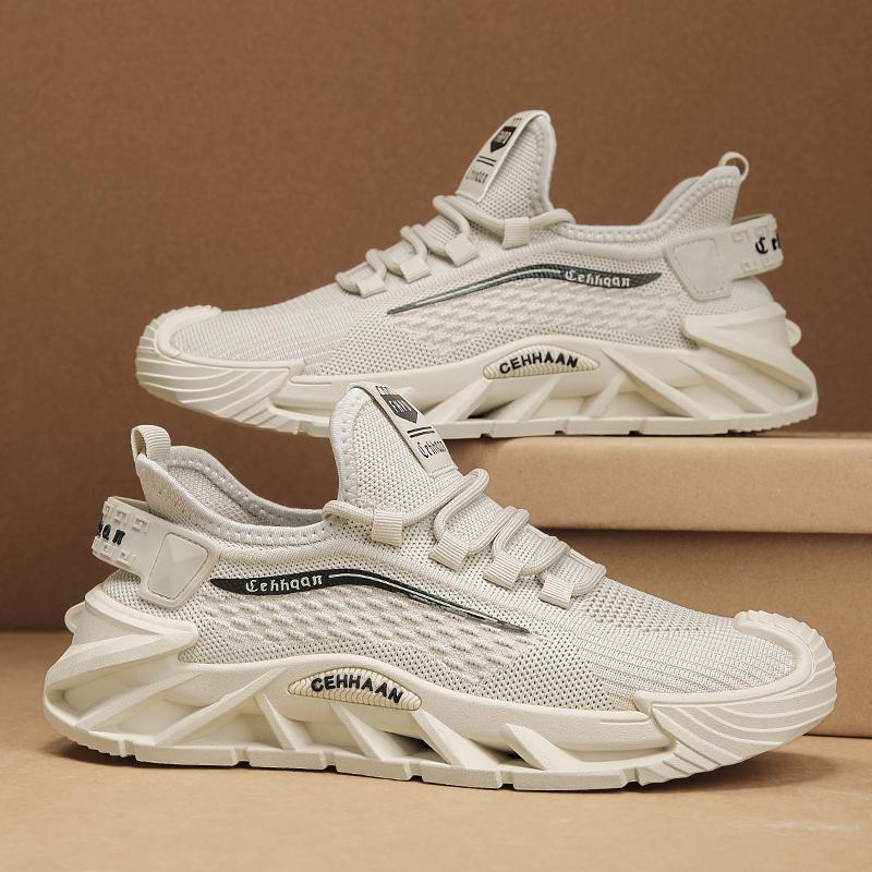 Fashion Men Sports Shoes Luxury Casual Sneakers Mesh Running Shoes Summer Lightweight Platform Fashion Basketball Walking Shoes for Men