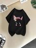 Girls Short Sleeve Tshirt Summer New Childrens Top Loose Fashion Short Sleeves Clothes Kids Clothes