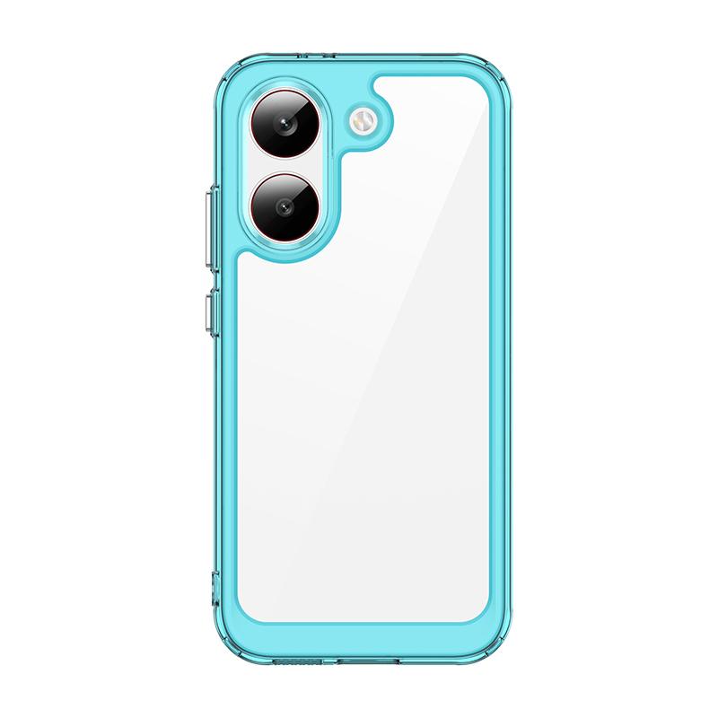 For Poco X8 Pro Clear Case For Xiaomi Poco X8 Pro Cover Funda Coque Hard Translucent Soft Frame Phone Bumper Poco X8 Pro