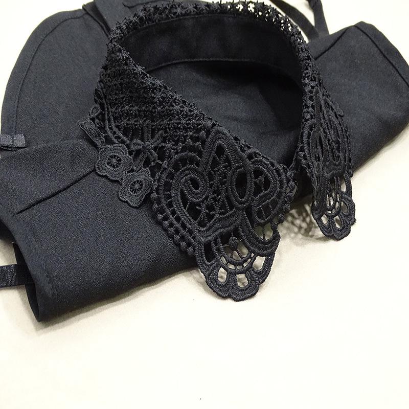 Girls' Lace Stand-Up Frill Collar: Autumn & Winter Versatile Decorative Shirt Layer 