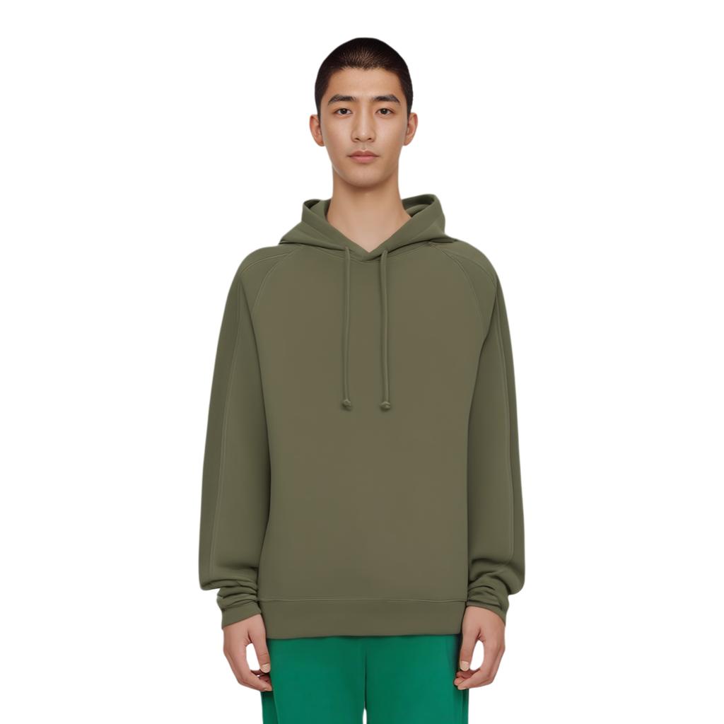 Kith Raglan Bleecker Hoodie Flagstaff Herren Oberteile Grün KHM031299-301