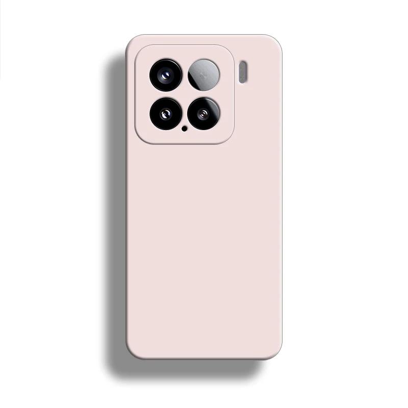 For Xiaomi 15 5G Phone Case Xiomi MI 13 13T 14 14t 15 Pro Cover Liquid Silicone Rubber Shockproof Bumper TPU Cases