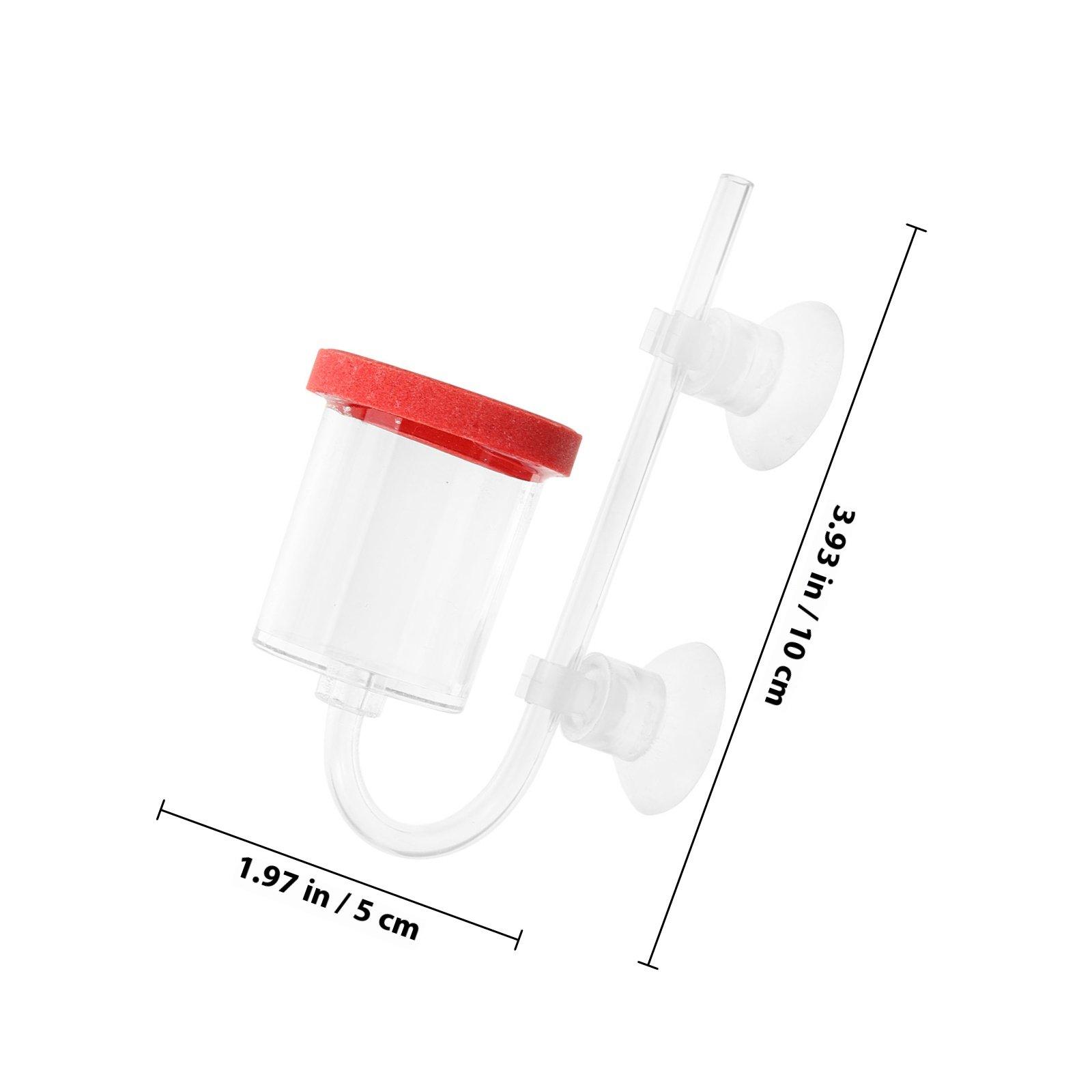 

Professional Aquarium Oxygen Diffuser Air Bubbler for Fish Tank Oxygenation Compact Design Sturdy Acrylic Construction Easy розовый