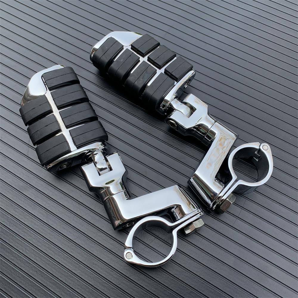 Motorcycle Highway Front Foot Rest Foot Pegs For Honda GoldWing GL1800 GL1500 GL1100 GL1200 22mm 25mm 32mm 35mm