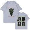 Rock Band Type O Negative Das Grüne Unisex Grafik T-Shirts Gothic Metal Übergroße T-Shirts Unisex Damenmode Vintage T-Shirt
