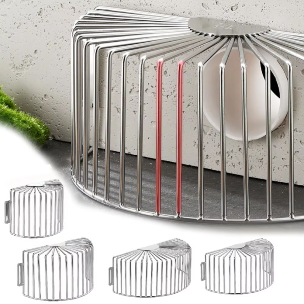 Stainless Steel Drain Cover 304 Stainless Steel Filter Screen Wall Drainage Home Maintenance