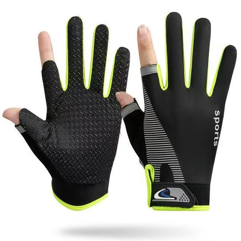 Outdoor Fishing Gloves Men With Breathable Polyester And Sun Protection For Hiking And Sports
