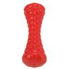 Dog Squeaky Toy Indestructible TPR Teeth Cleaning Dog Chewing Toy for Medium Large BreedRed