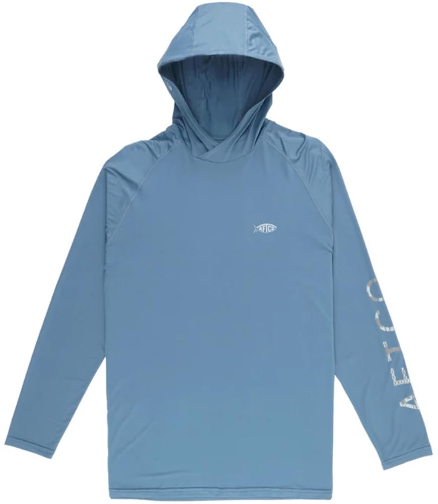 Aftco Samurai Sun Protection Hoodie Shirt Oceanview M (Size L) (M63126)