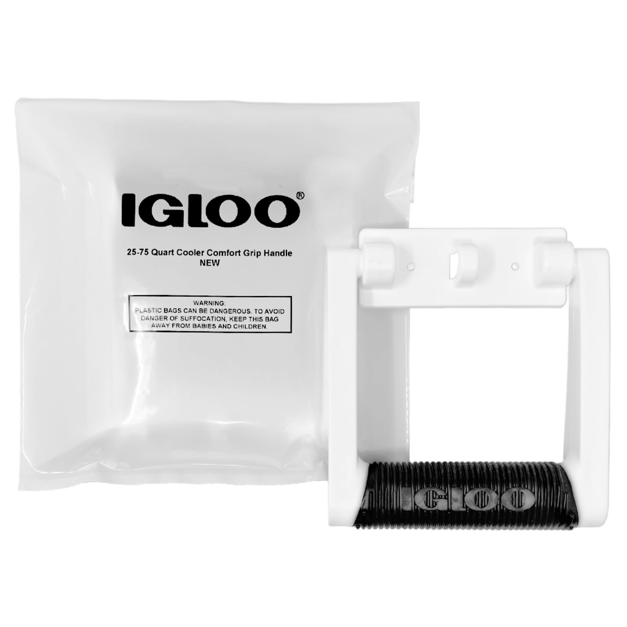 

Igloo Premium Comfort Rubber Grip Swing Up Handle Cooler Quart 25-75 белый