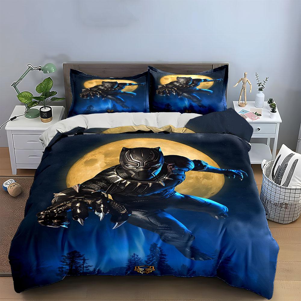 Moonlit Panther's Leap Bedding sets Duvet covers Pillowcases(1* Duvet Cover 2* Pillowcases without duvet insert)