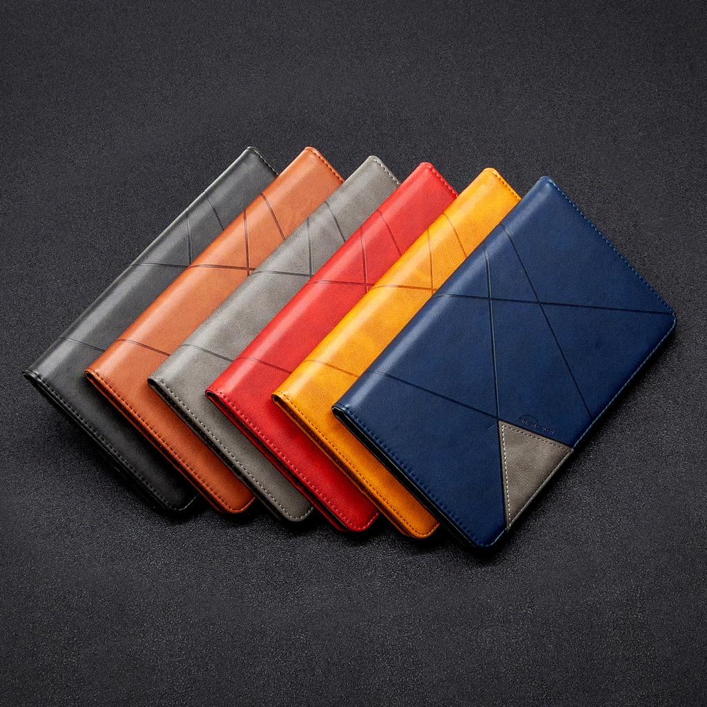 Samsung Galaxy Tab A 8.0 inç için kılıf (2019 Sürümü)(SM-T290/T295) Çoklu Görüntüleme Açıları Kart Cebi ile Business Premium PU Deri Folyo Kapak