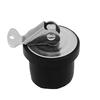 A03Z-Compression Drain Plug Screw Type Rubber Seal Yacht Boat Drain Plug For 7/8-Inch Diameter Dra, Locks In Place