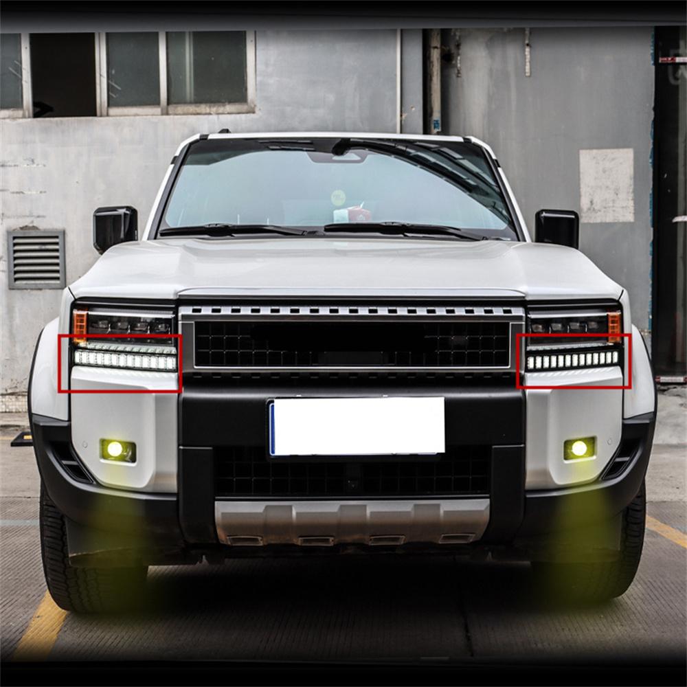 Daytime Running Light Fog Lamp with Turn Signal Light Fit for Toyota Land Cruiser Prado LC250 2024