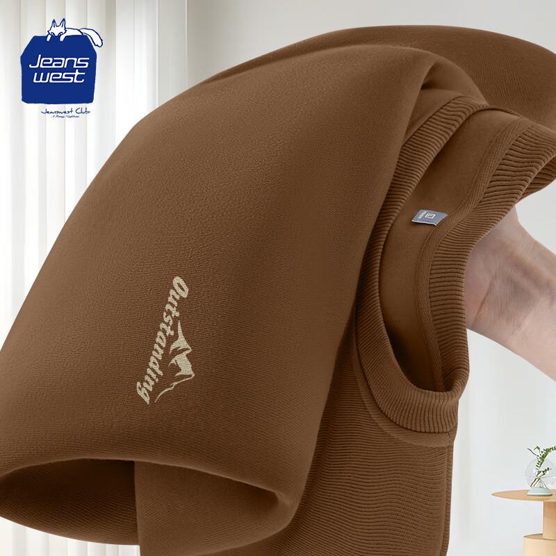 

JEANSWEST CLUB Унисекс Толстовка с круглым вырезом и графикой из плотного материала 2XL