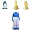 Howl's Moving Castle Sophie Zipper Back Long Sleeve Dress For Cosplay