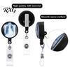 Radiology Badge Reel Reel, Retractable Skeleton Holder with Clip, Chest Skull Clip Bones Patterns Name Card for Nurse Doctor ID Cards
