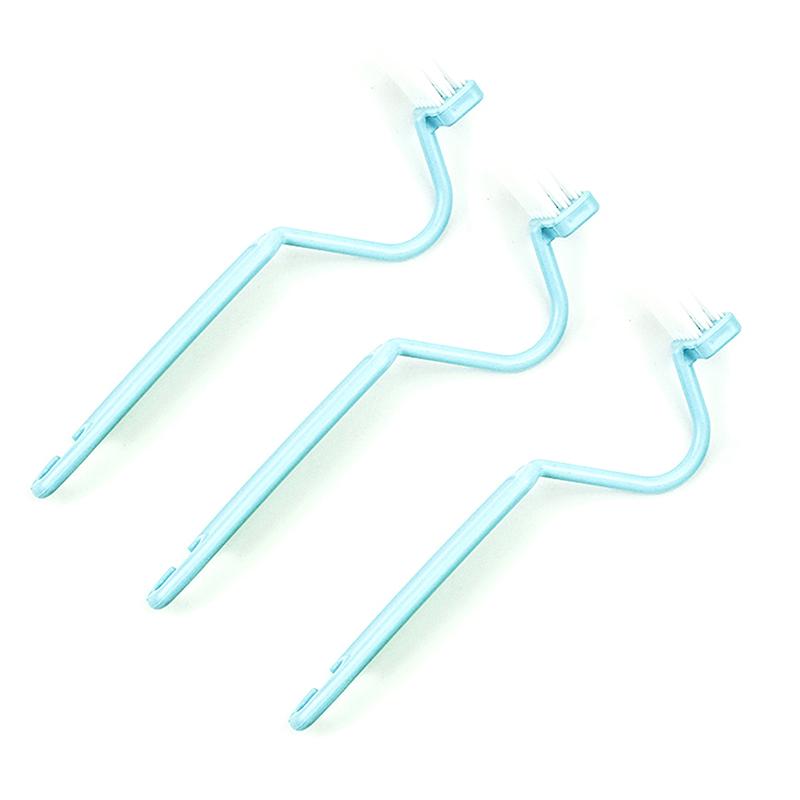 

V-образная щетка для унитаза с изогнутой длинной ручкой, ободком унитаза, легкая очистка, щетка для глубокой очистки, щетка для уборки ванной комнаты в доме и отеле синий