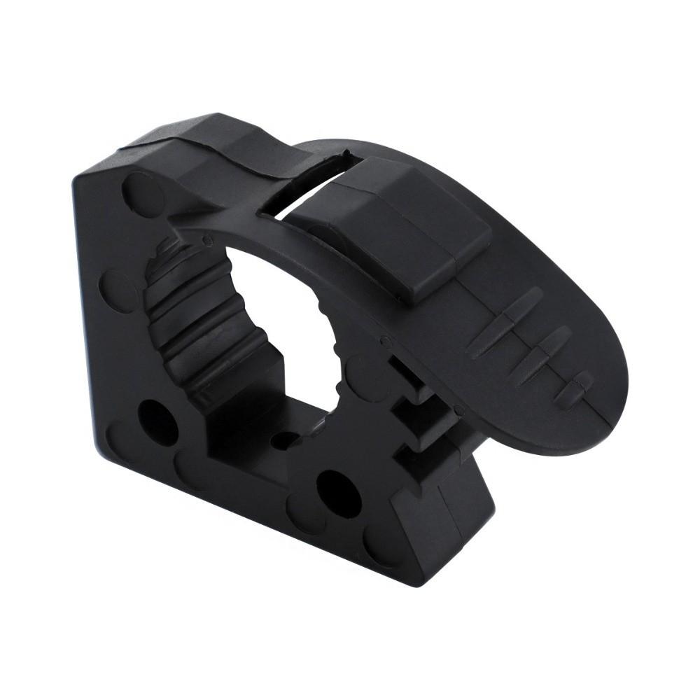 2pcs 30-40mm Quick-Release Clamp Mount Adjustable Diameter Gear Holder Rubber Clamp Grip Convenient Shovel Mount Bracket