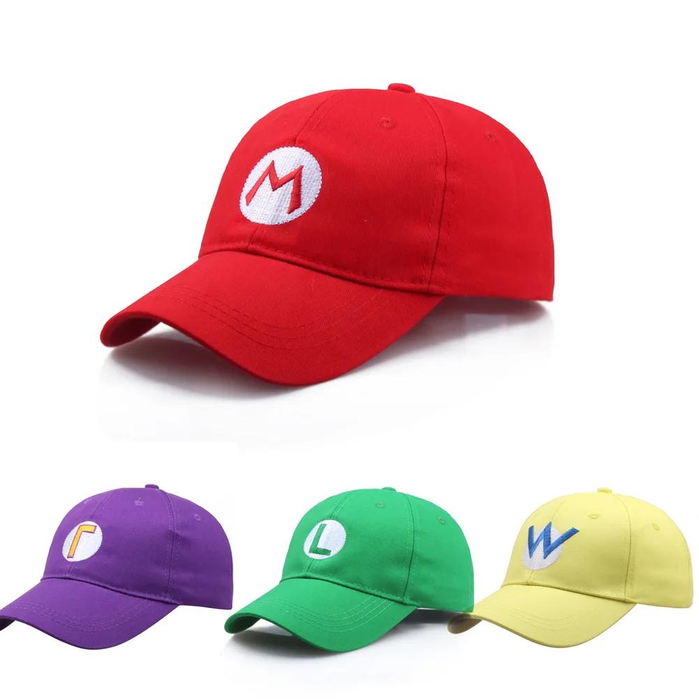 Anime Cartoon Alphabet Lettering Baseball Cap Embroidered Stitching Sun Protection UV Blocking Adjustable Game Christmas Cosplay Birthday Gift