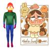 Costume Cosplay Crybaby Rainbow Kids Stage Show Jumpsuits Halloween Gift Party