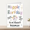 10 Cartoon Birthday Card Envelopes Set With A Variety Of Creative Birthday Greeting Cards