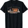 Vintage Gone Campin' Alter LKW-Wohnwagen Kanu Grafik T-Shirt