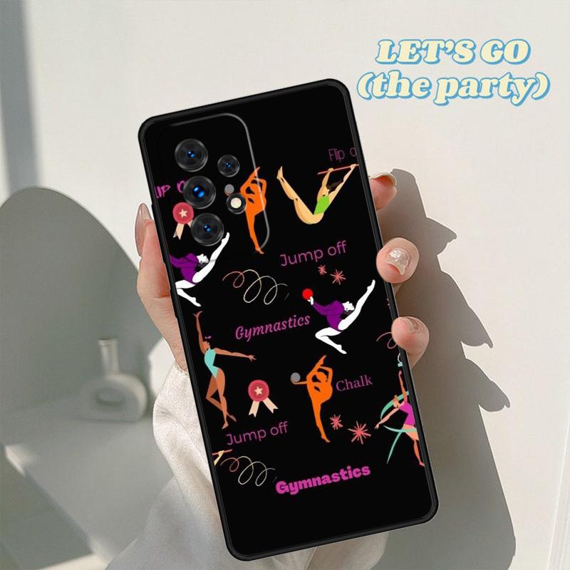 Love Gymnastics phone case For Samsung Galaxy A42 A31 A40 A51 A71 A32 A80 A91 A52 A72 A73 A20e A21S A50 A70 A11 A12 Cover