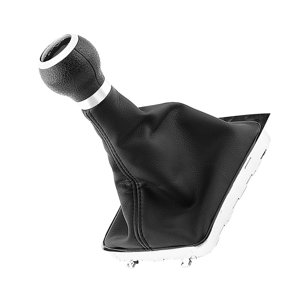 5 Speed Car Gear Shift Knob Gearstick Gaiter Boot Frame Kit for  Passat B6 20062010