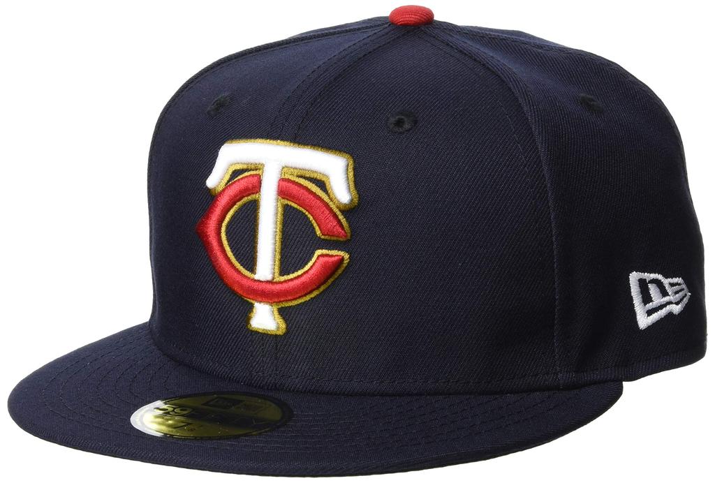 [New Era] Baseball Cap 59FIFTY MLB On-Field Minnesota Twins Alternate 2022 Model Navy Japan 800 (equivalent To Japanese Size 3L)