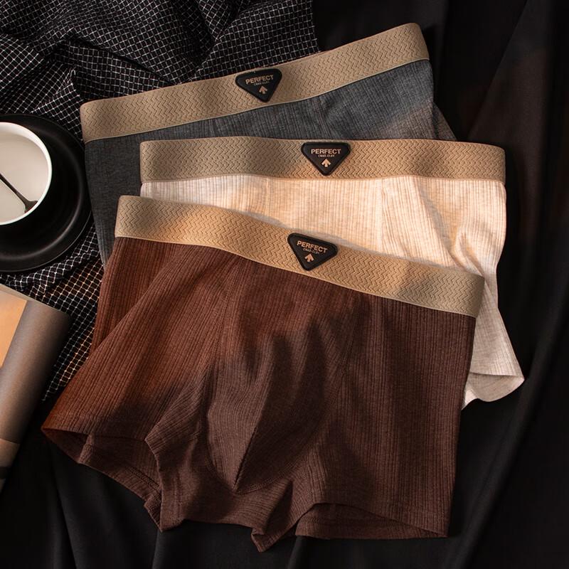 Men's Modal 10A Antibacterial Cotton Boxer Briefs