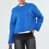 Women's Turtleneck Sweater Long Sleeve Chunky Knit Asymmetrical Hem Fashion And Winter Style