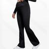 Autumn/Winter High Waist Maternity Yoga Pants with Belly Support & Flared Design