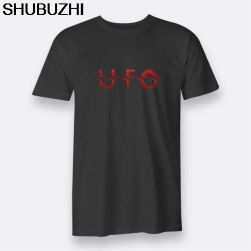 UFO The Rock Band Tees Black S3XL Mens Tshirts Cool Casual Pride T Shirt Men Unisex New Fashion Tshirt Tops Sbz1024