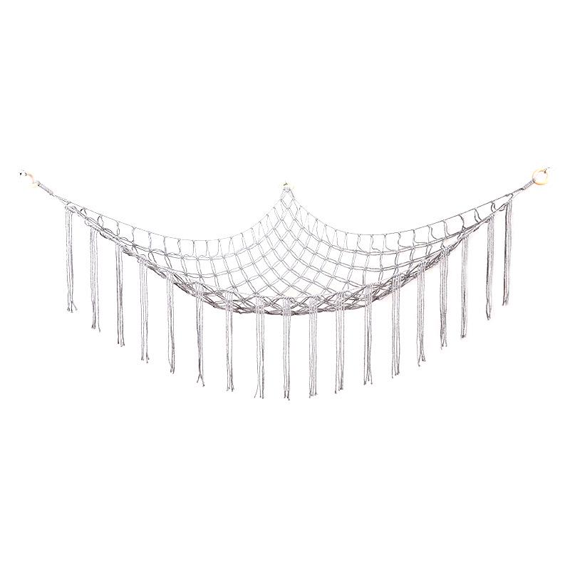 Cross-border Children's Handmade Cotton Rope Doll Storage Hammock
