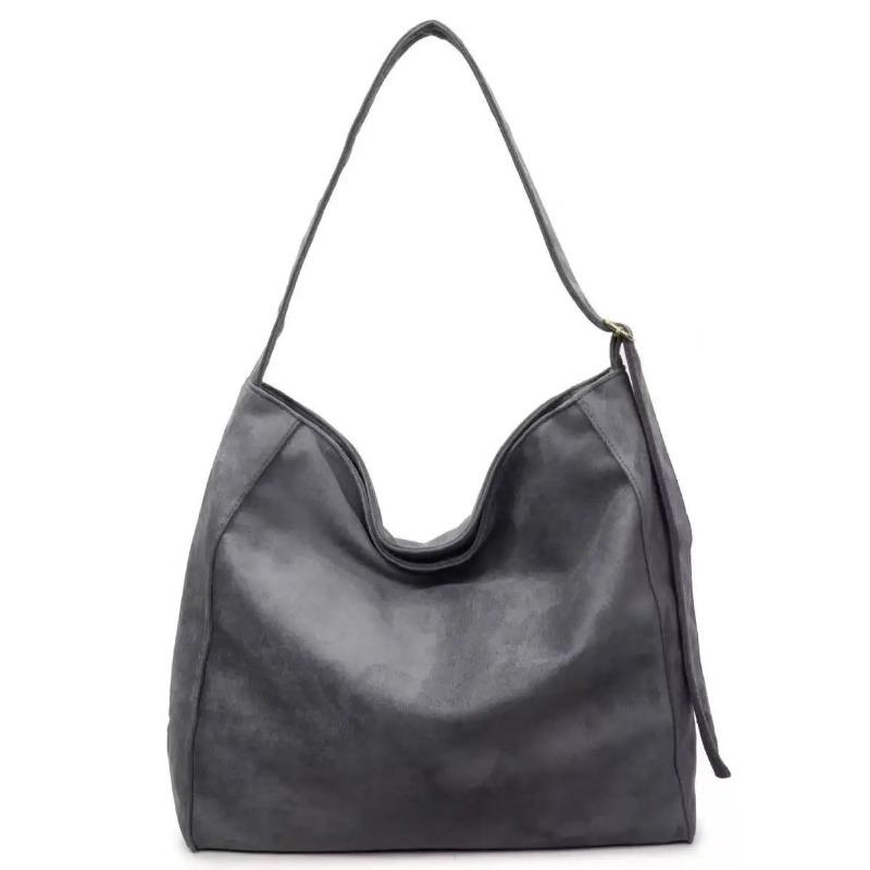 Wildleder-Tragetasche für Damen 2026 Neu Große Kapazität Fashi Einfache Umhängetasche für den täglichen Weg zur Arbeit