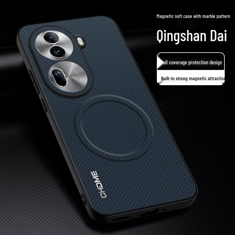 

OPPO Reno 11 Phone Case: Protective, Anti-drop, Fashionable Magnetic Buckle with Marked Pattern OPPO Reno 11F
