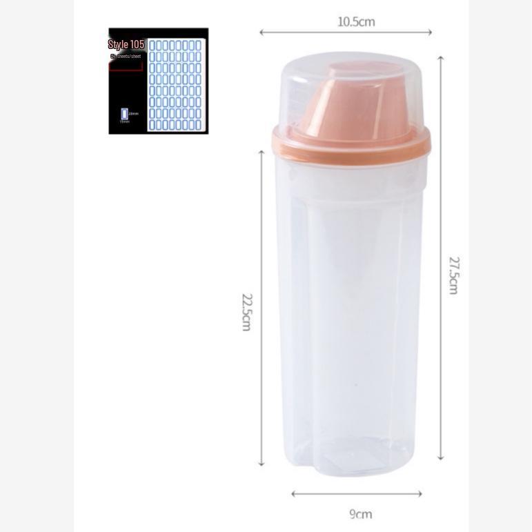 Grain & Bean Food Grade Storage Can for Oatmeal, Sugar, Flour, & Starch