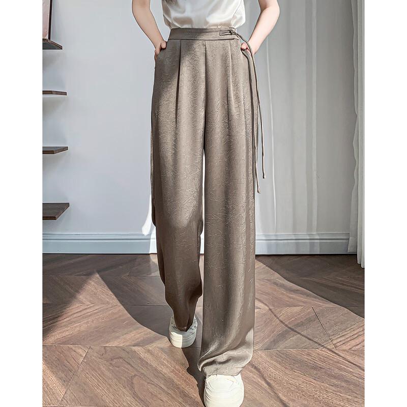 Si Shui Nian Hua Women's Long Commute Casual Pants