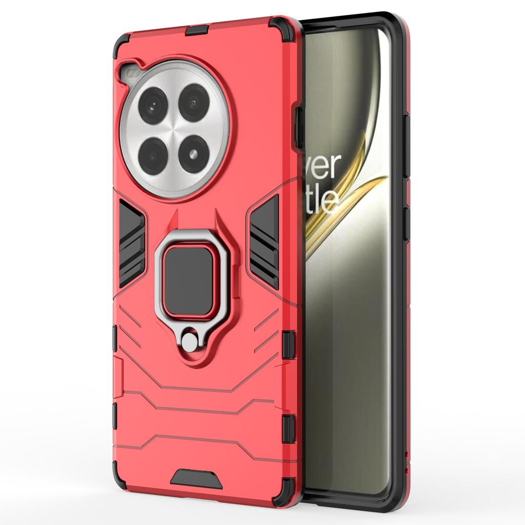 For OnePlus Ace 3 Pro 5G Case Ring Holder Kickstand Hybrid PC+TPU Phone Cover