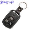 Jingyuqin Obudowa kluczyka samochodowego z pilotem Dla Hyundai Accent Elantra Sonata XG350 2002 2003 2004 2005 3 Przyciski