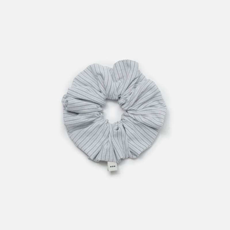 ROH SEOUL Classic Scrunchie Blue stripe