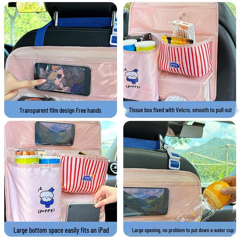 Large Capacity Multi-Purpose Car Back Seat Hanging Storage Bag