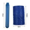 Blue Rubber Wood Grain Paint Roller DIY Graining Painting Tool with Handle for Home Use