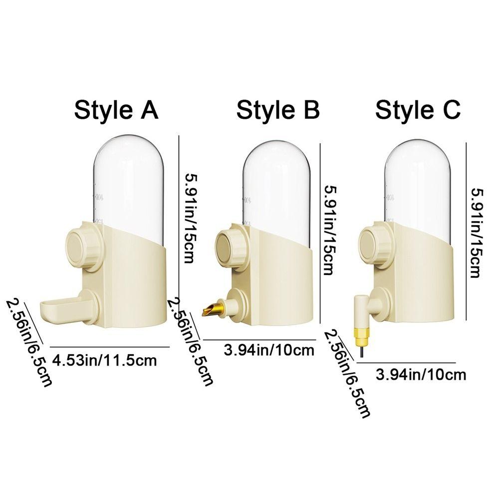 Silent Birds Water Feeder Hangable Bird Drinkers Automatic Parrot Feeding Hydration for Parrots