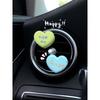 Heart Car Aromatherapy Perfume Ins Car Air Conditioner Air Outlet Decoration Car Interior Accessories Decoration Fragrant Stone